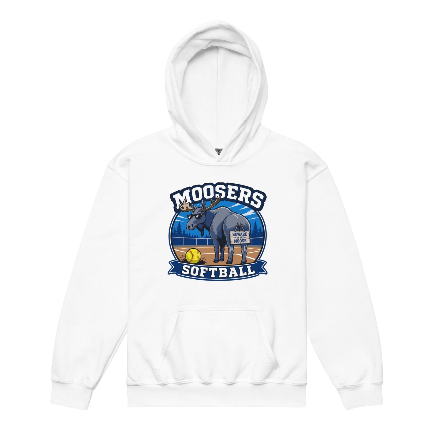Classic | Youth Hoodie | Moosers | Moose Diamond Mark Logo