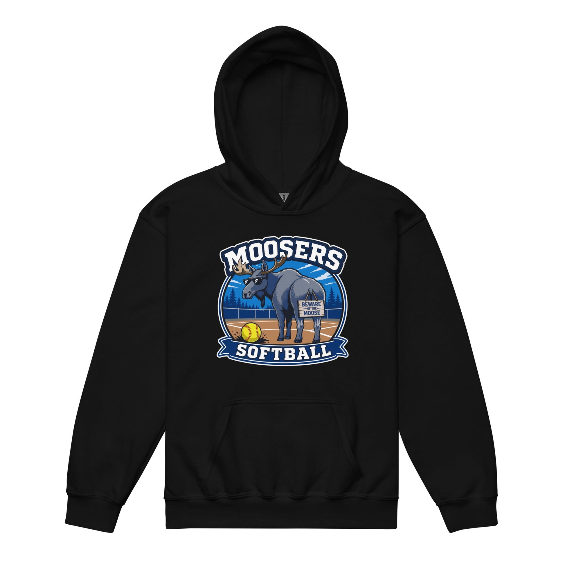 Classic | Youth Hoodie | Moosers | Moose Diamond Mark Logo