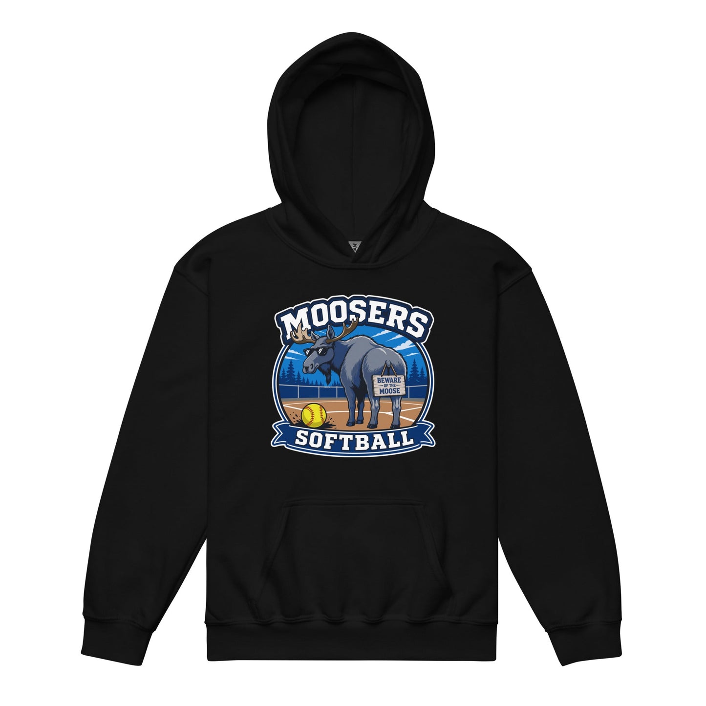 Classic | Youth Hoodie | Moosers | Moose Diamond Mark Logo