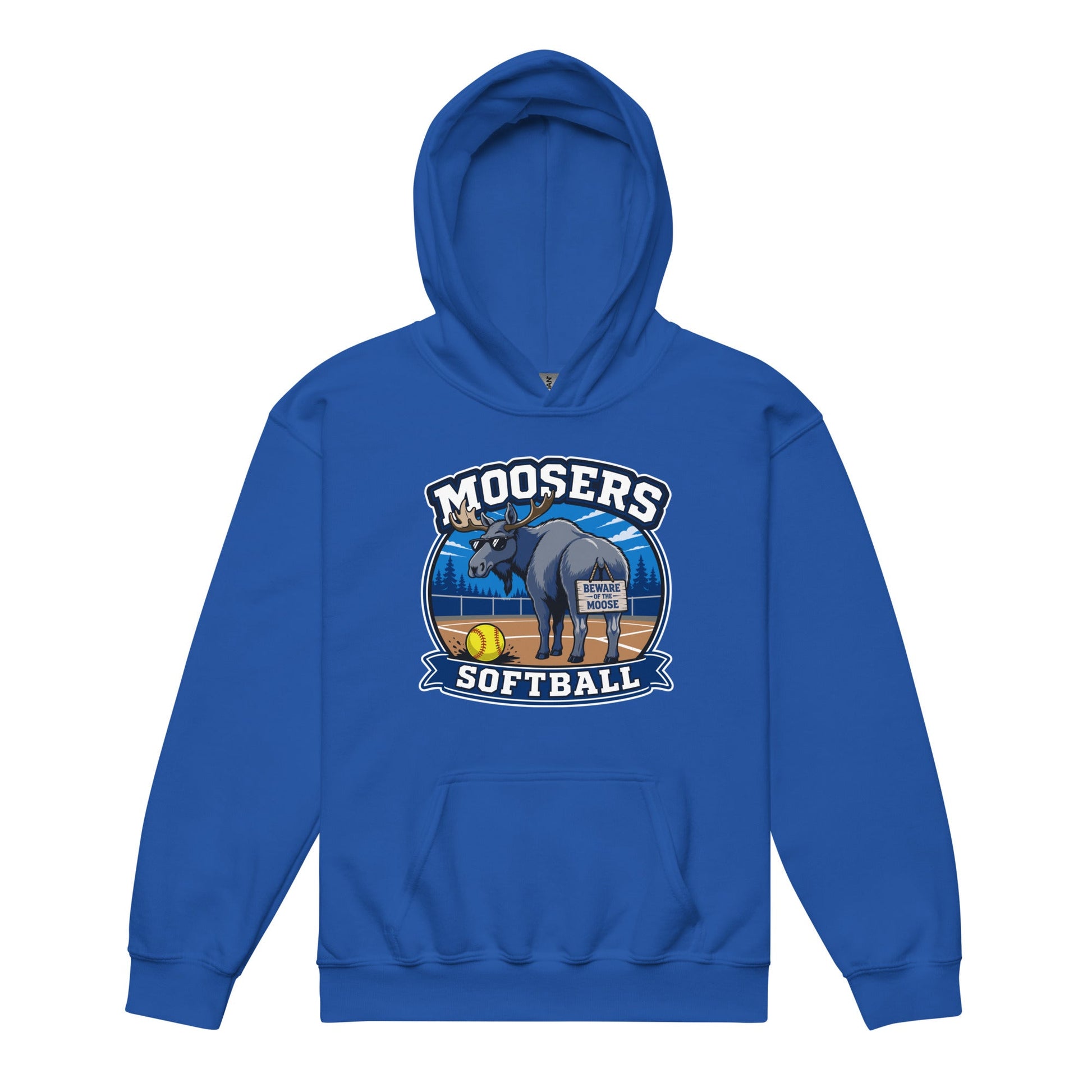 Classic | Youth Hoodie | Moosers | Moose Diamond Mark Logo