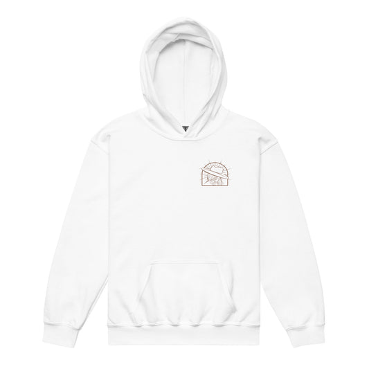 Classic | Youth Hoodie | Morningstar Equine | Burnt Logo Logo