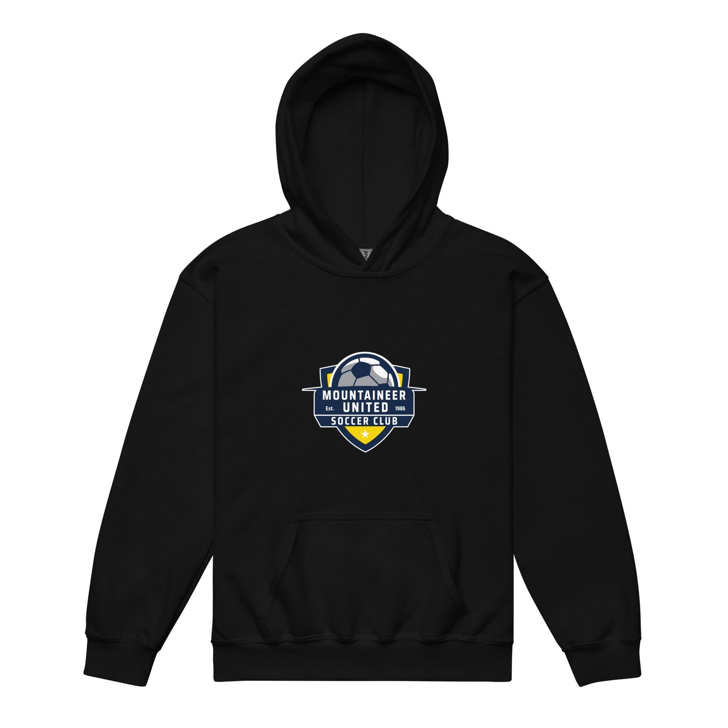 Classic | Youth Hoodie | Mountaineer United Soccer Club | Alpine Crest Logo