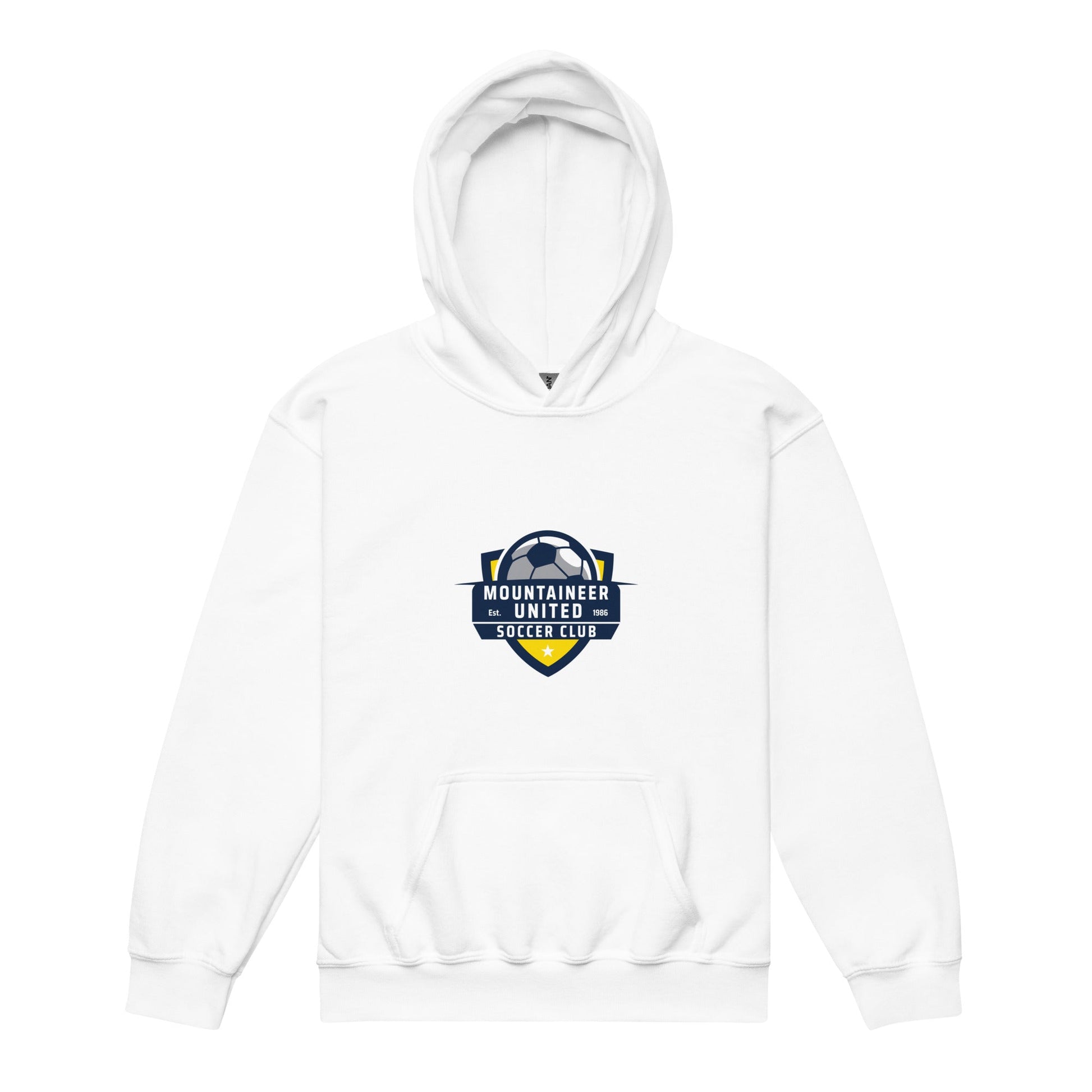 Classic | Youth Hoodie | Mountaineer United Soccer Club | Alpine Crest Logo
