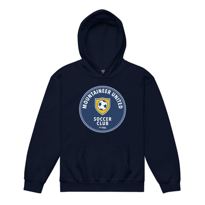 Classic | Youth Hoodie | Mountaineer United Soccer Club | Badge Logo