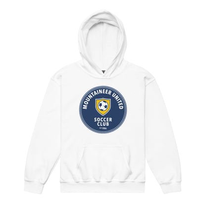 Classic | Youth Hoodie | Mountaineer United Soccer Club | Badge Logo