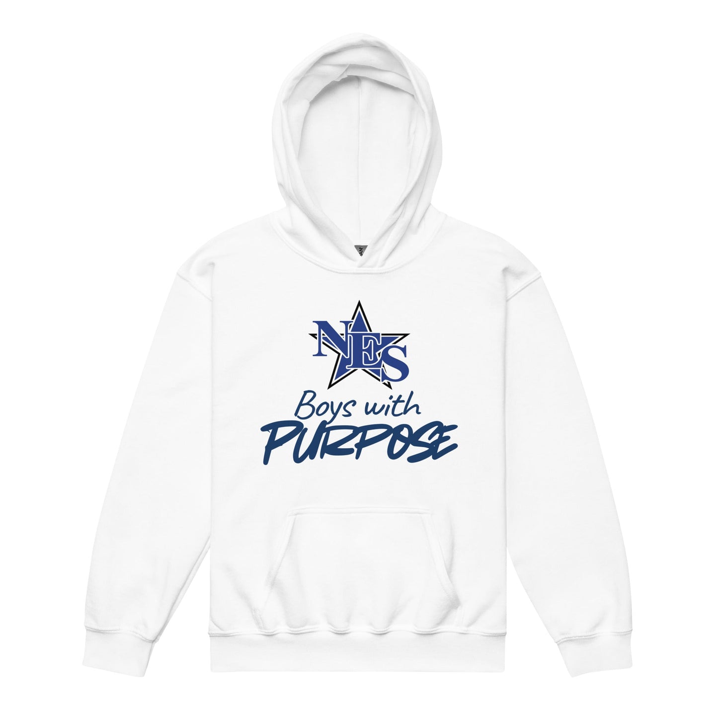 Classic | Youth Hoodie | NES - Boys with Purpose | Boys with Purpose Logo