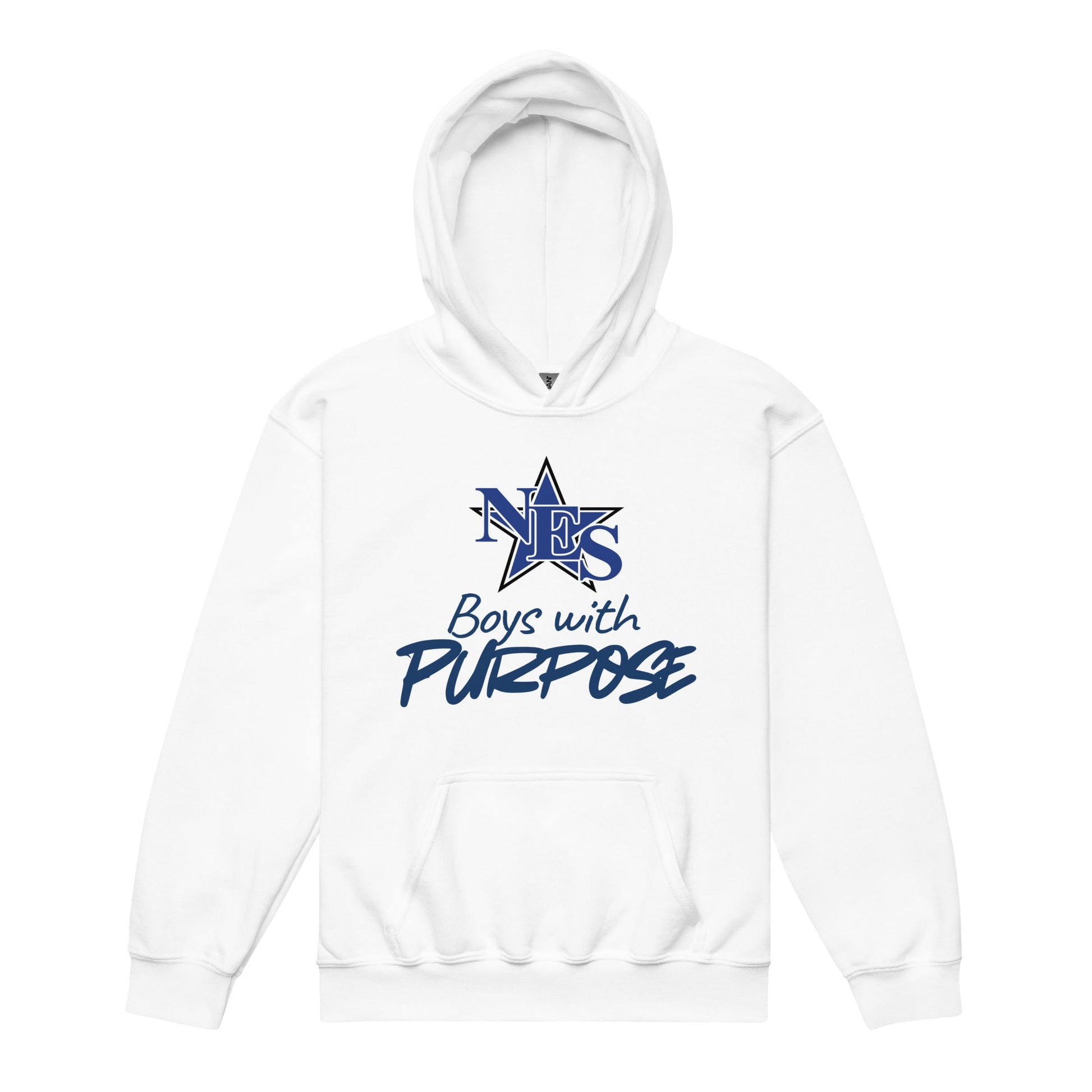 Classic | Youth Hoodie | NES - Boys with Purpose | Boys with Purpose Logo