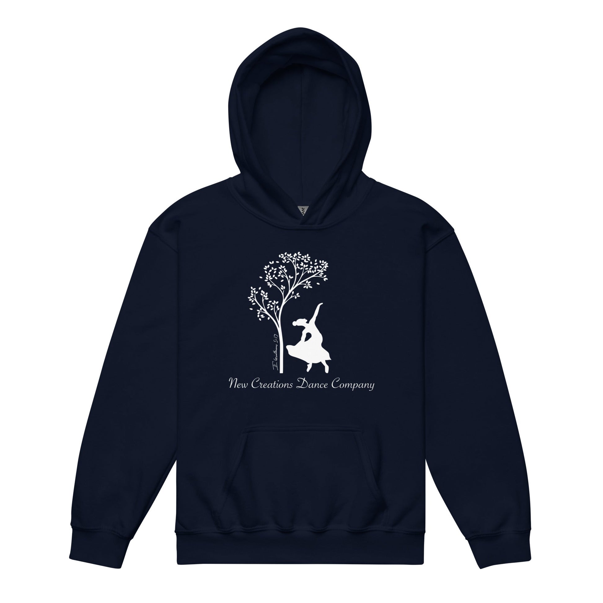 Classic | Youth Hoodie | New Creations Dance Company | Alt Logo