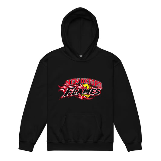 Classic | Youth Hoodie | New Oxford Girls Softball Association | Crest Logo