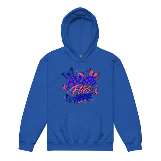 Classic | Youth Hoodie | Next Era Athletics | Wordmark Monarch Logo