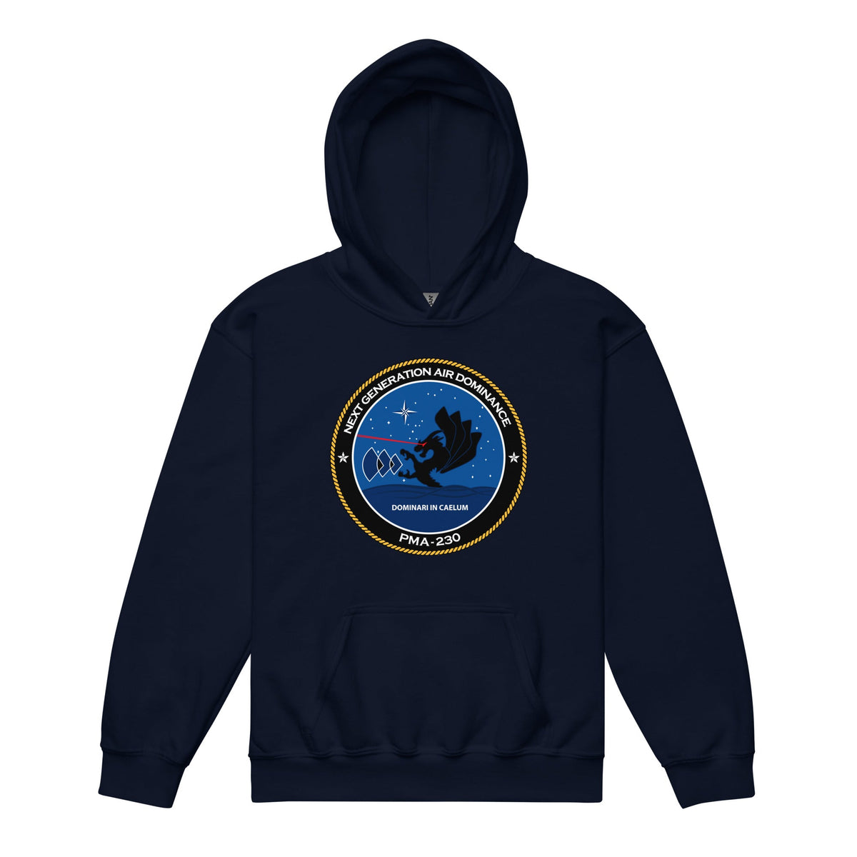 Classic | Youth Hoodie | Next Generation Air Dominance | Badge Logo
