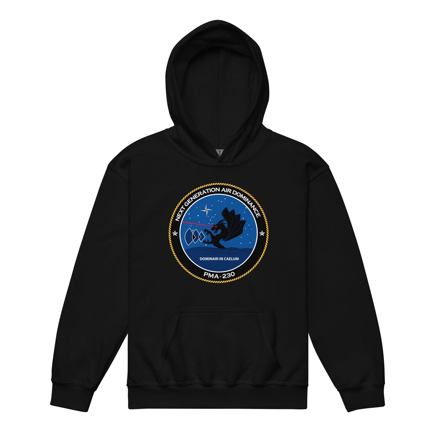 Classic | Youth Hoodie | Next Generation Air Dominance | Badge Logo