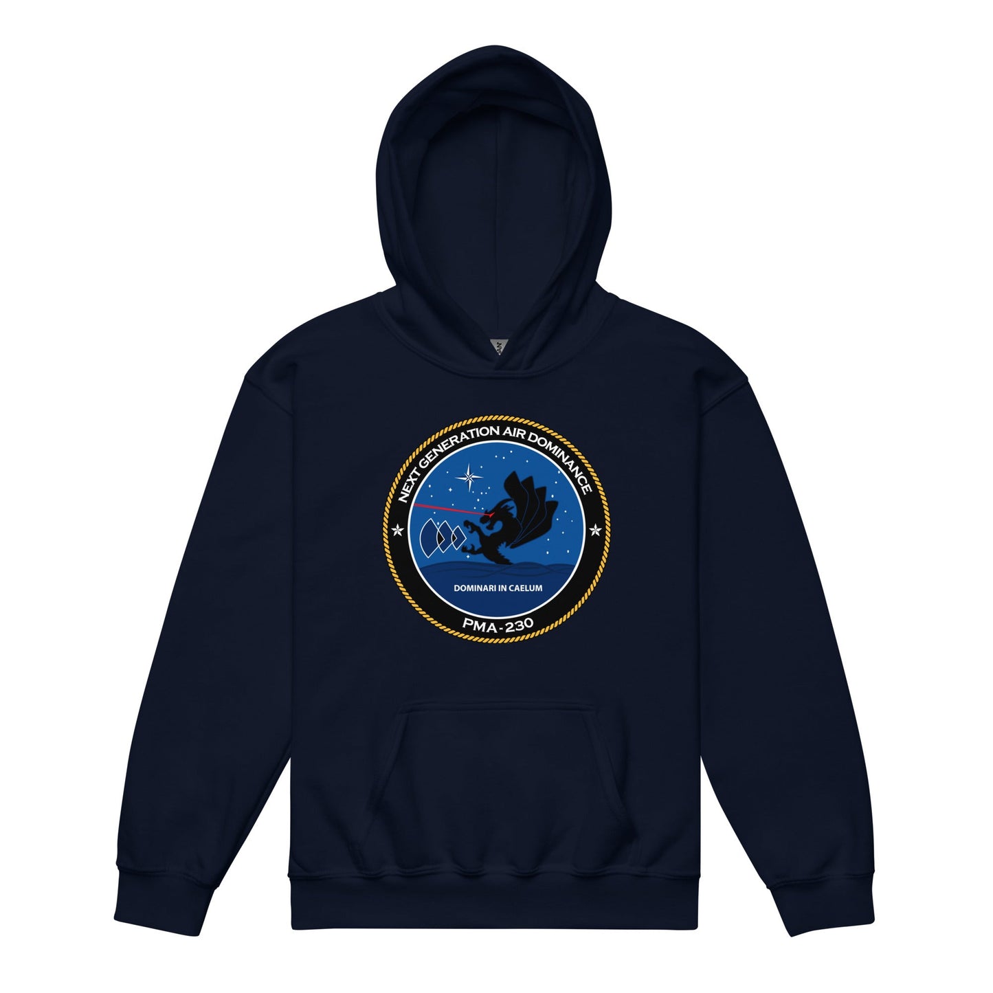 Classic | Youth Hoodie | Next Generation Air Dominance | Badge Logo