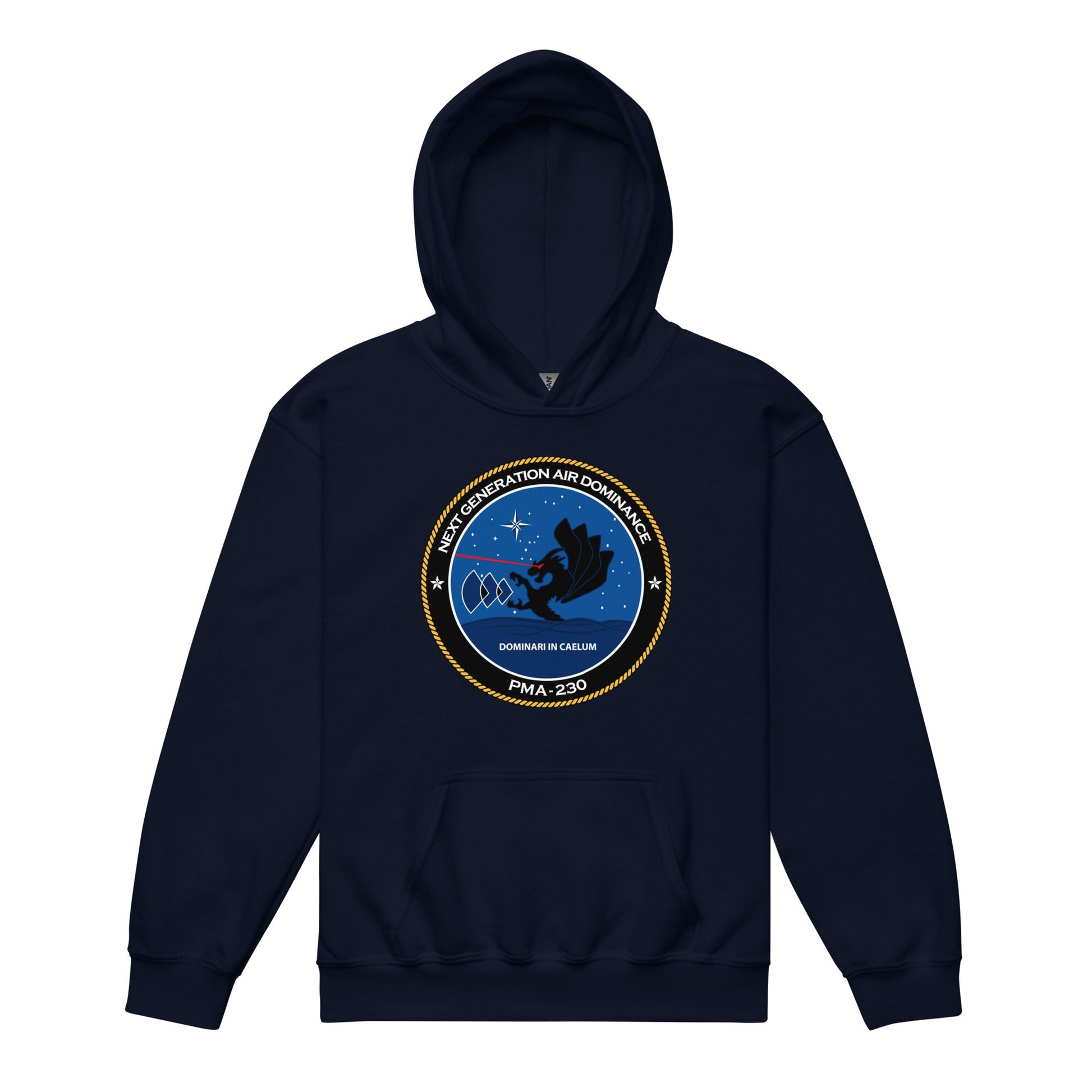 Classic | Youth Hoodie | Next Generation Air Dominance | Badge Logo