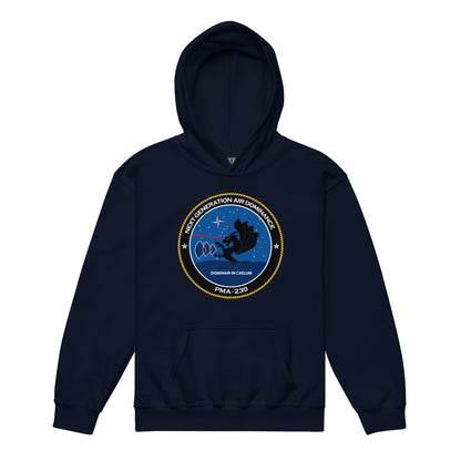 Classic | Youth Hoodie | Next Generation Air Dominance | Badge Logo