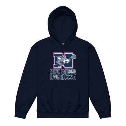Classic | Youth Hoodie | North Paulding Lacrosse | Vanguard Logo