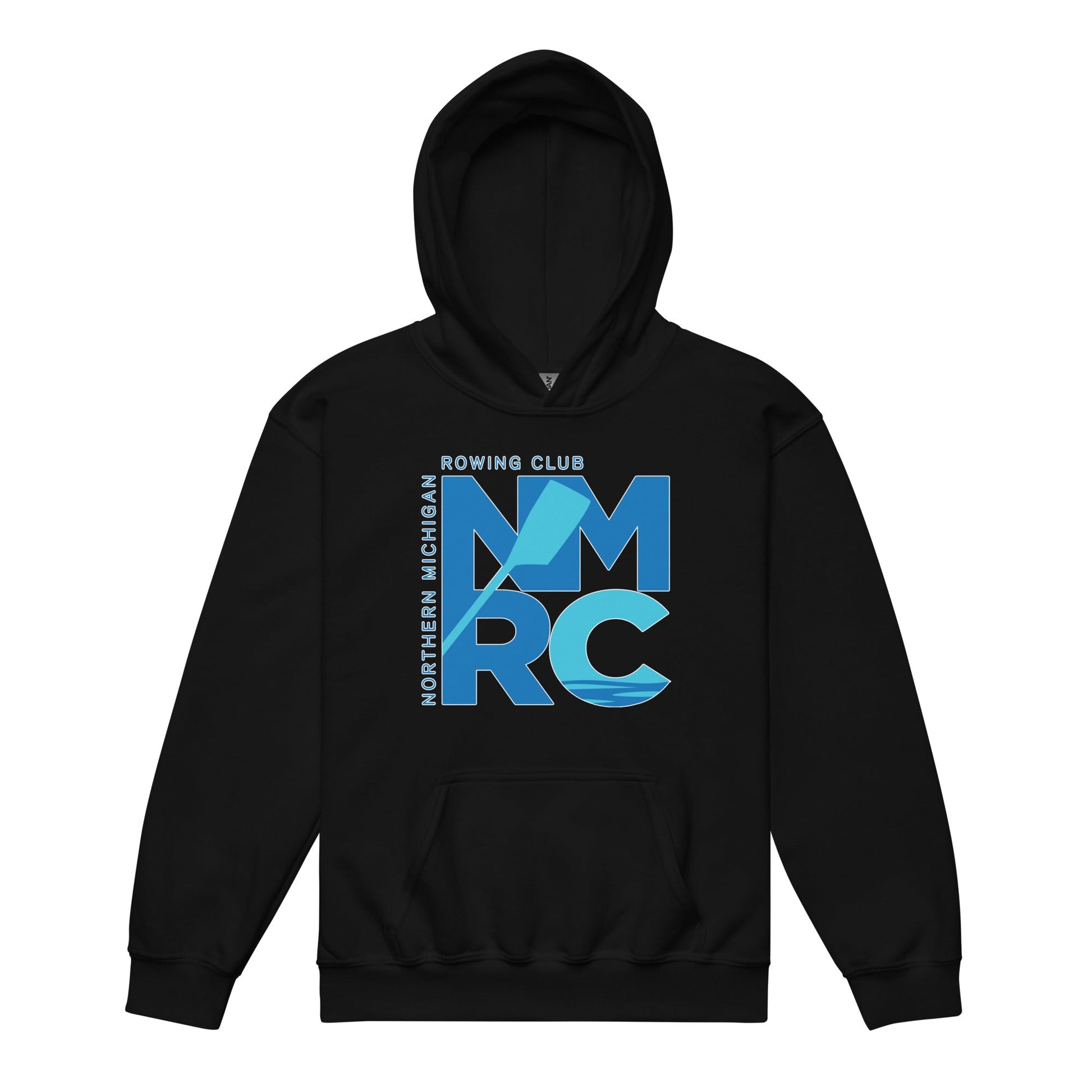 Classic | Youth Hoodie | Northern Michigan Rowing | Modern Script Logo