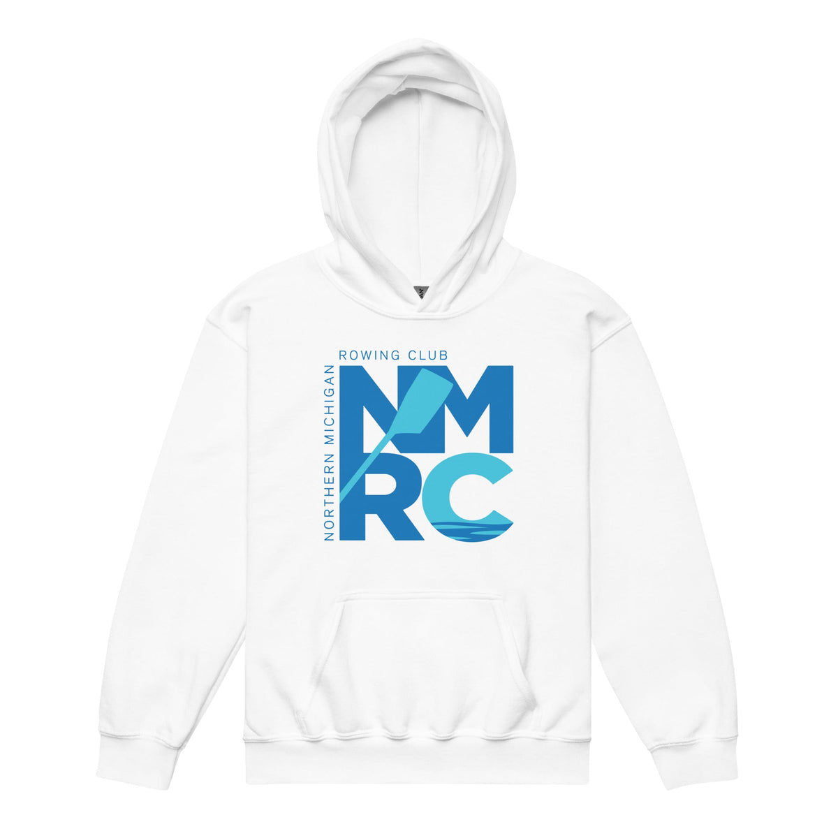 Classic | Youth Hoodie | Northern Michigan Rowing | Modern Script Logo