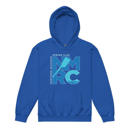 Classic | Youth Hoodie | Northern Michigan Rowing | Modern Script Logo