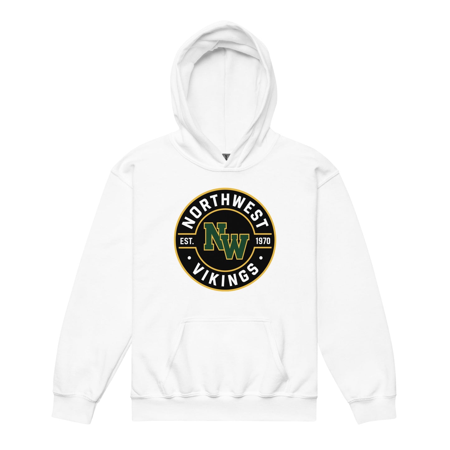 Classic | Youth Hoodie | Northwest High School | Badge Logo