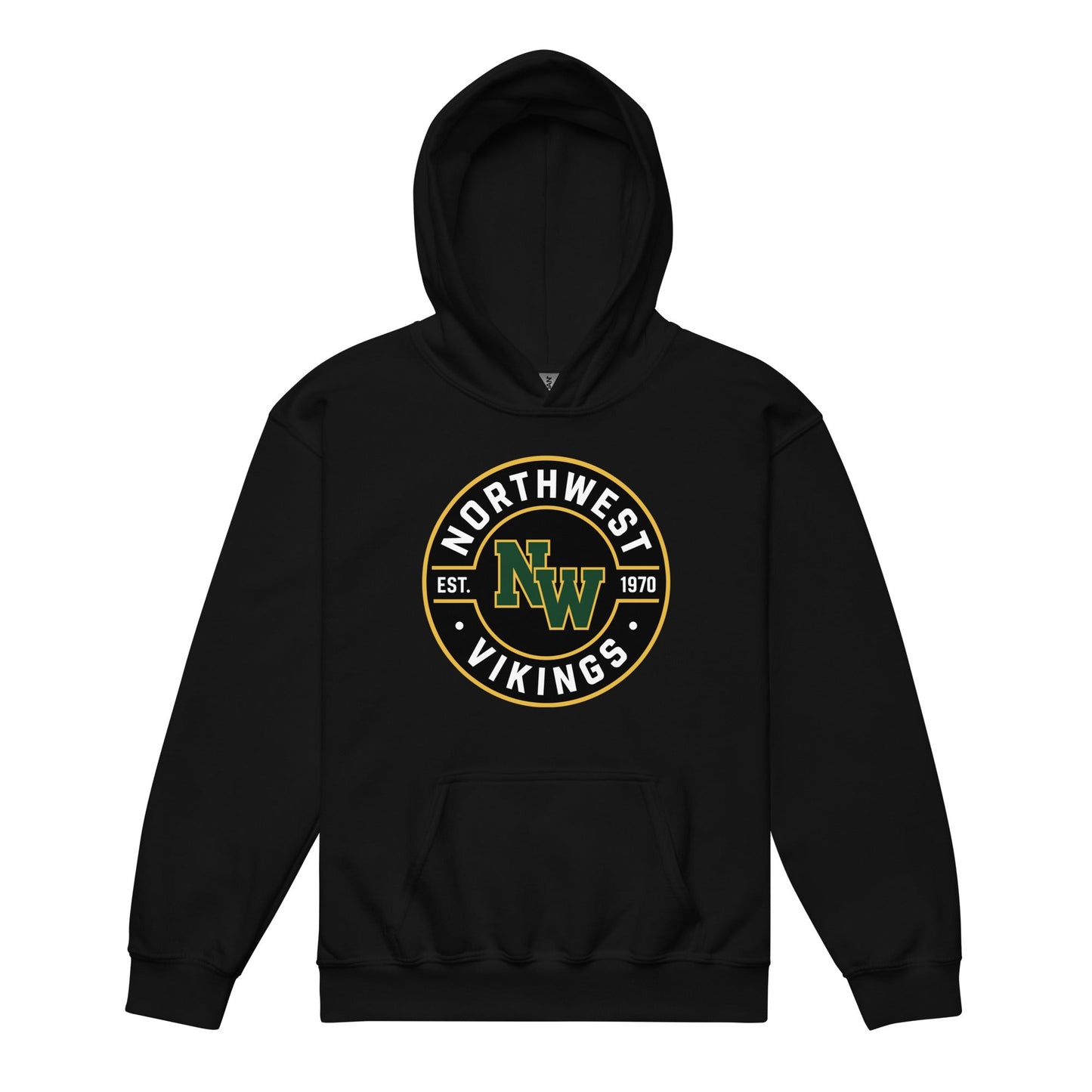 Classic | Youth Hoodie | Northwest High School | Badge Logo