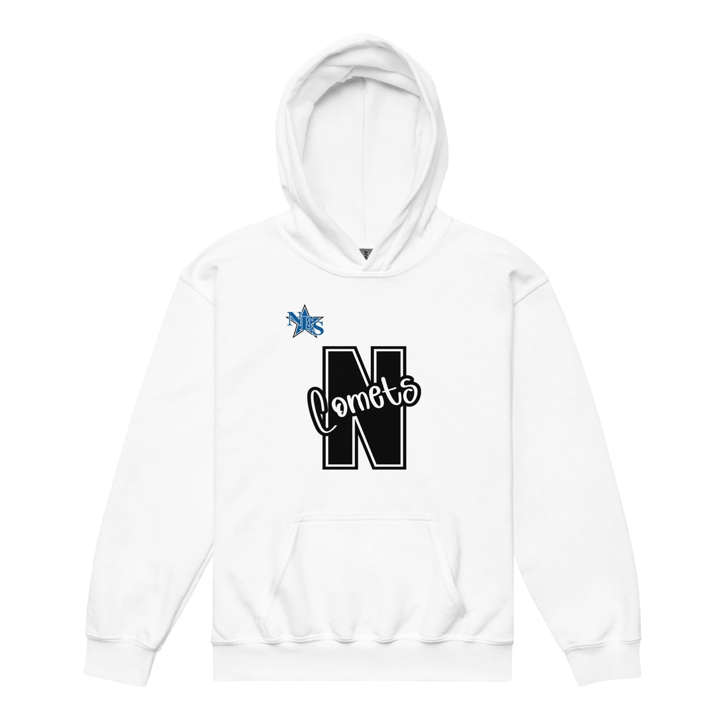 Classic | Youth Hoodie | Norton Elementary School | N Comets Logo