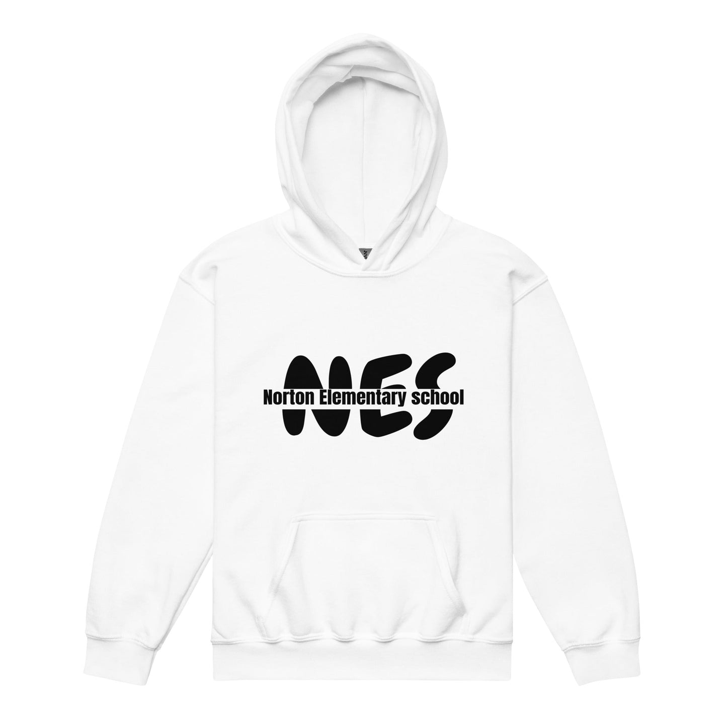 Classic | Youth Hoodie | Norton Elementary School | NES Script Logo