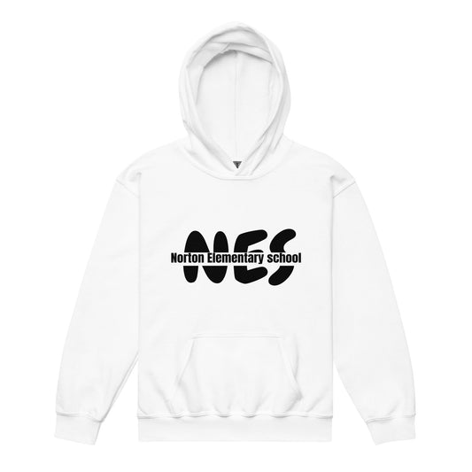 Classic | Youth Hoodie | Norton Elementary School | NES Script Logo