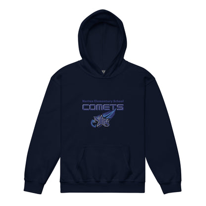 Classic | Youth Hoodie | Norton Elementary School | Space Script Logo