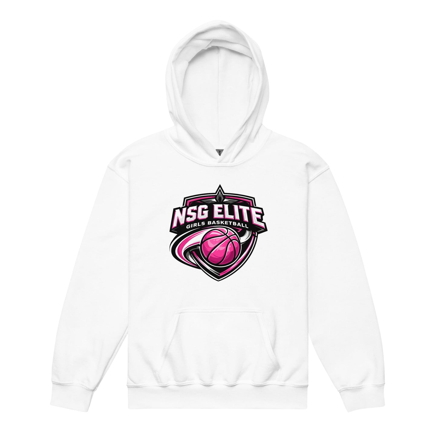 Classic | Youth Hoodie | NSG Elite Women’s Basketball | Vanguard Shield Logo