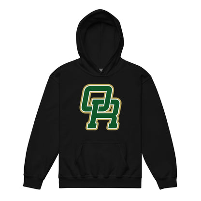 Classic | Youth Hoodie | Oakridge Flag Football | Varsity Interlock Logo