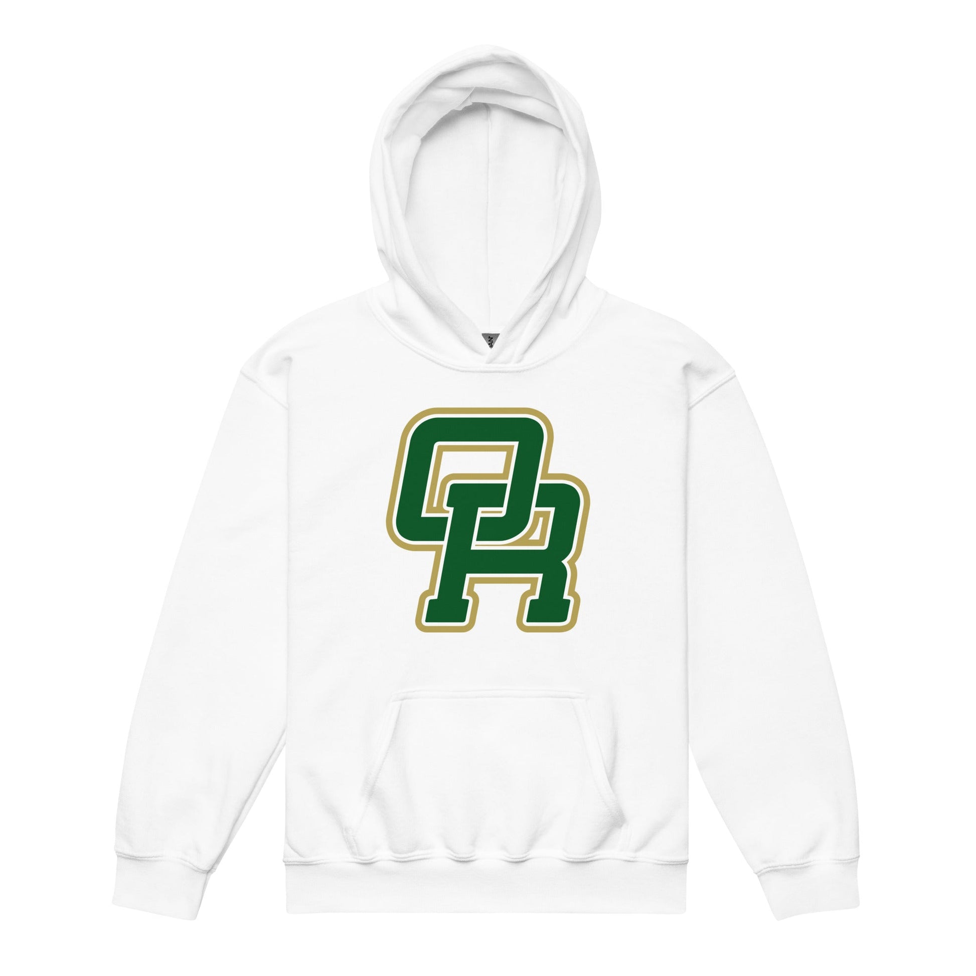 Classic | Youth Hoodie | Oakridge Flag Football | Varsity Interlock Logo
