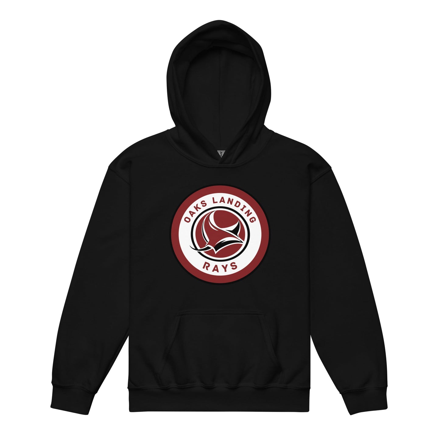 Classic | Youth Hoodie | OAKS LANDING RAYS | Badge Logo