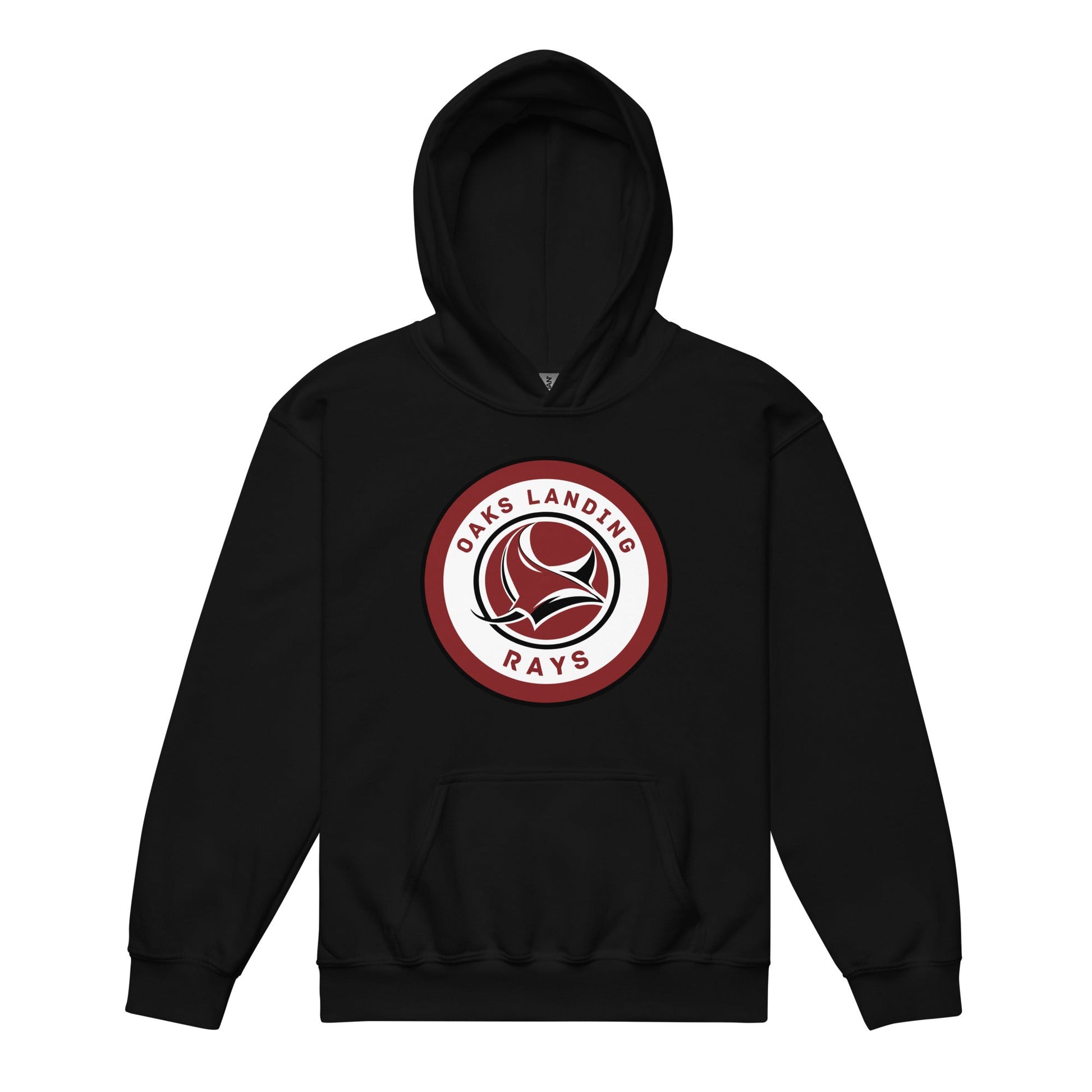 Classic | Youth Hoodie | OAKS LANDING RAYS | Badge Logo