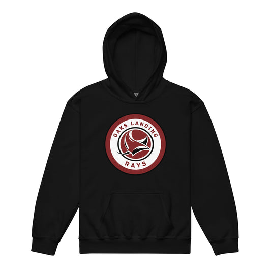 Classic | Youth Hoodie | OAKS LANDING RAYS | Badge Logo
