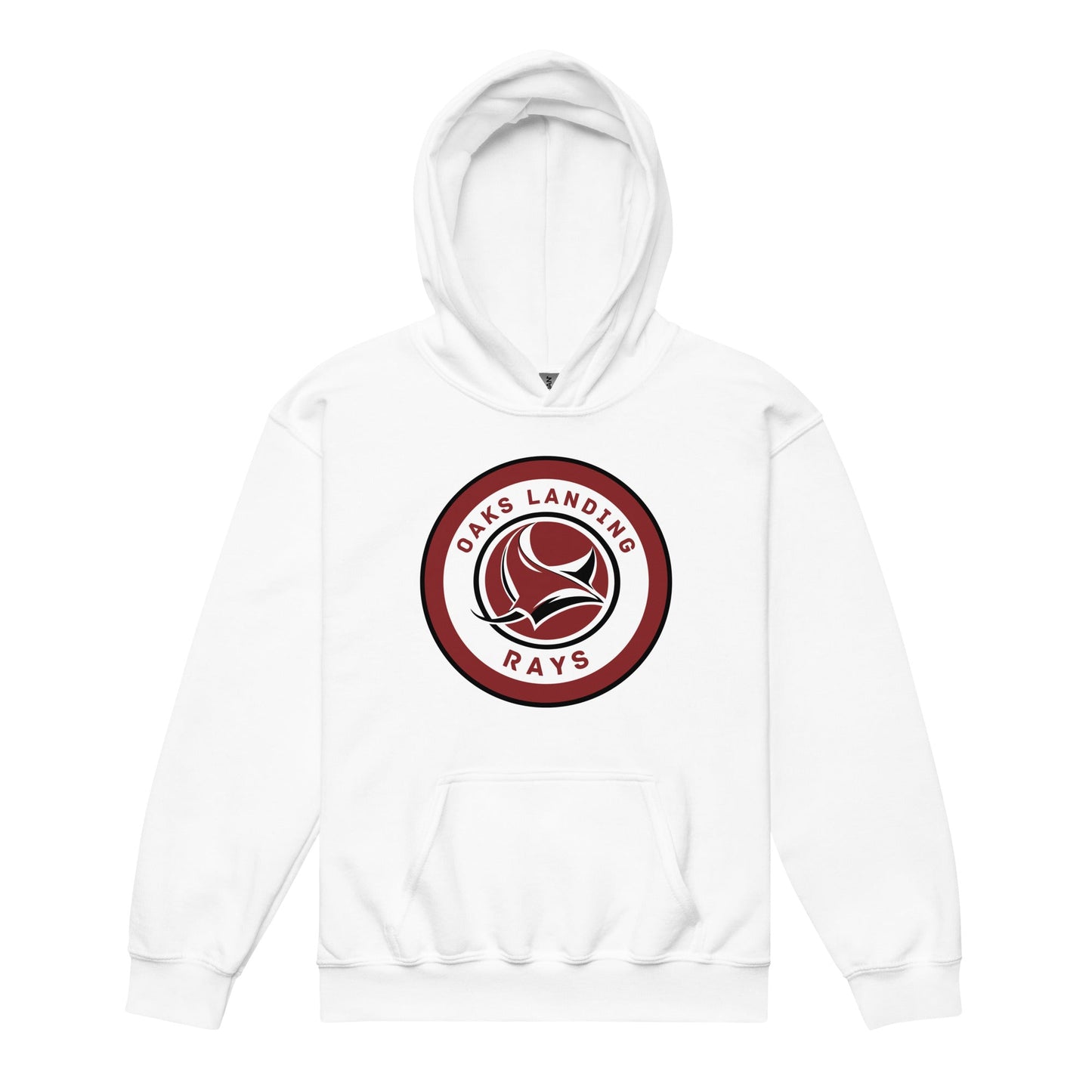 Classic | Youth Hoodie | OAKS LANDING RAYS | Badge Logo