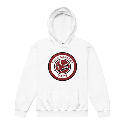 Classic | Youth Hoodie | OAKS LANDING RAYS | Badge Logo