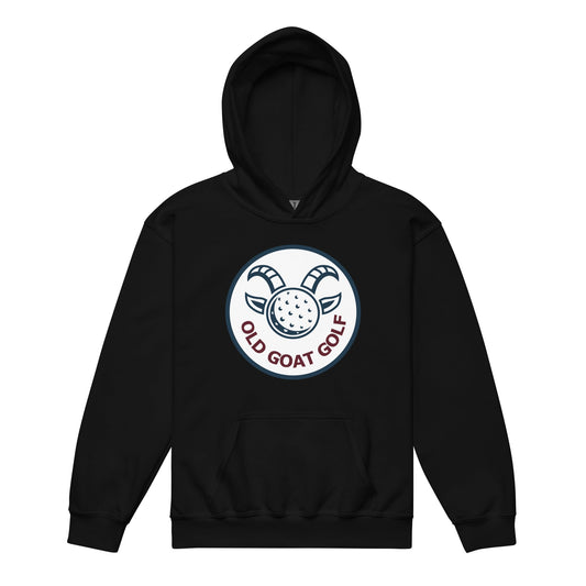 Classic | Youth Hoodie | Old Goat Golf | Badge Logo