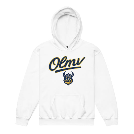 Classic | Youth Hoodie | OLMV Vikings | Script Logo