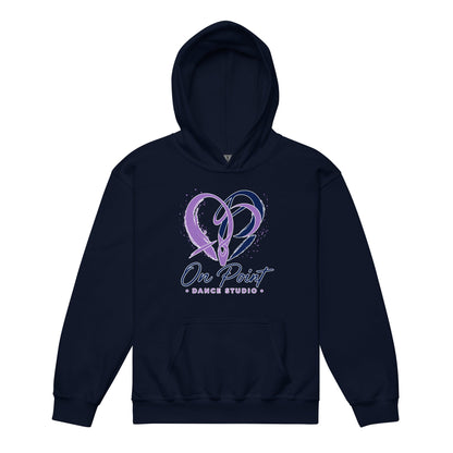 Classic | Youth Hoodie | On Point Dance Studio | Crest Logo