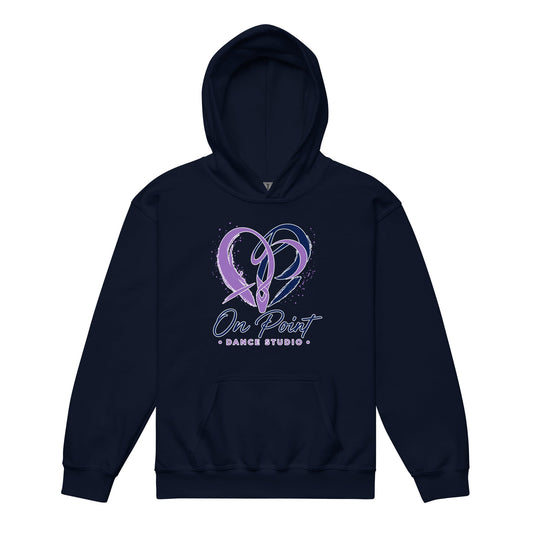 Classic | Youth Hoodie | On Point Dance Studio | Crest Logo