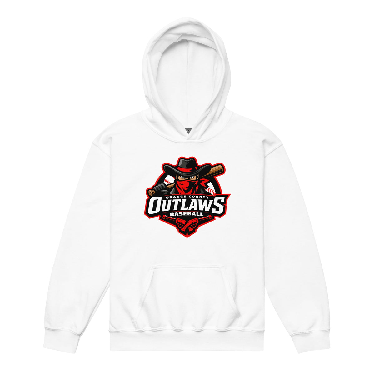 Classic | Youth Hoodie | Orange County Outlaws | Emblem Logo