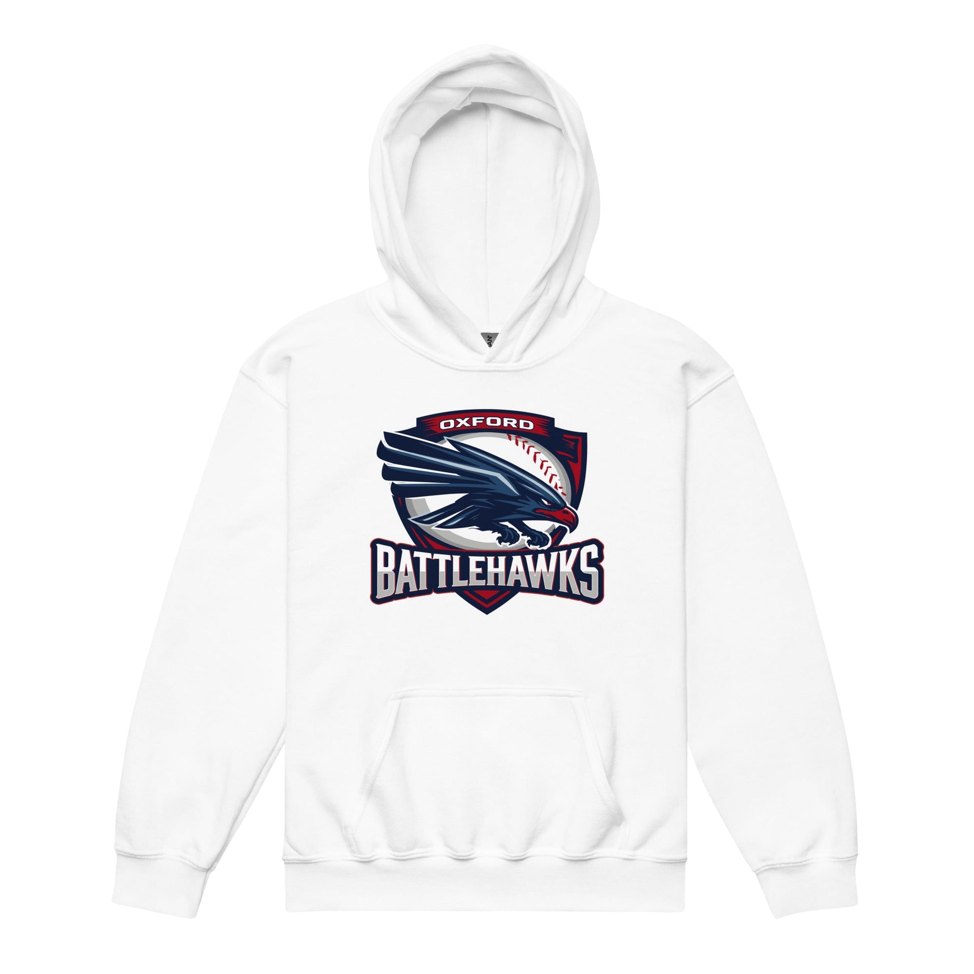 Classic | Youth Hoodie | Oxford Battlehawks 13U | Badge Logo
