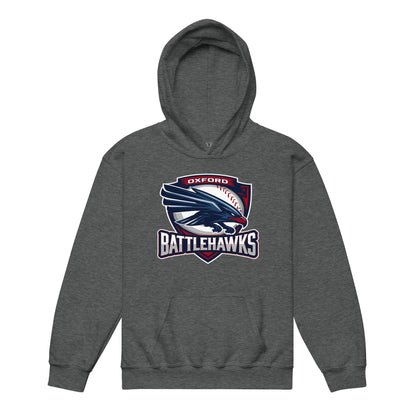 Classic | Youth Hoodie | Oxford Battlehawks 13U | Badge Logo