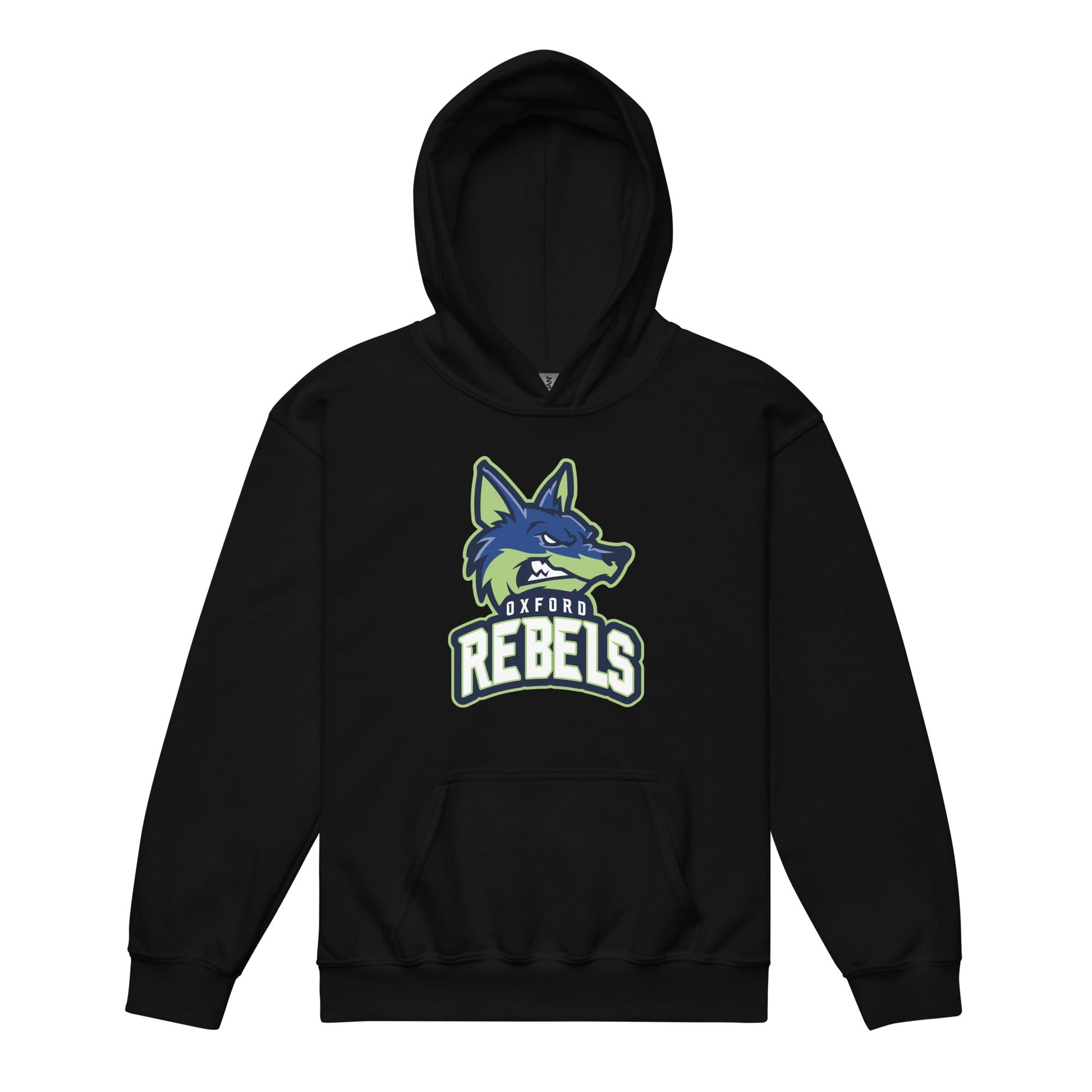 Classic | Youth Hoodie | Oxford Rebels 12U | Mascot Logo