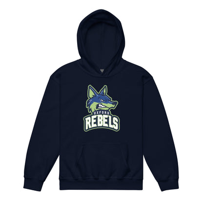 Classic | Youth Hoodie | Oxford Rebels 12U | Mascot Logo