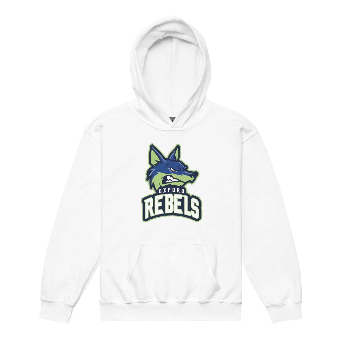 Classic | Youth Hoodie | Oxford Rebels 12U | Mascot Logo