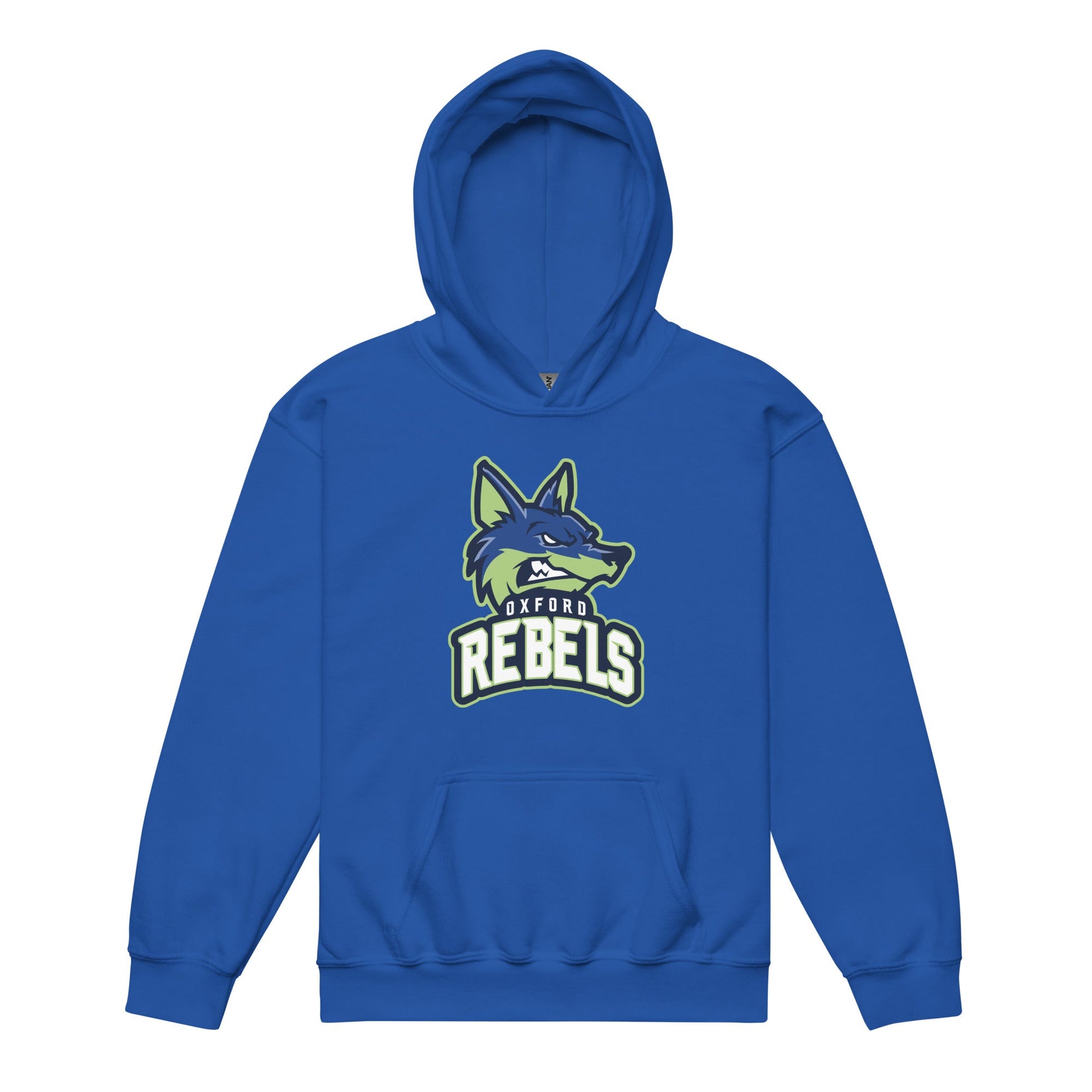 Classic | Youth Hoodie | Oxford Rebels 12U | Mascot Logo