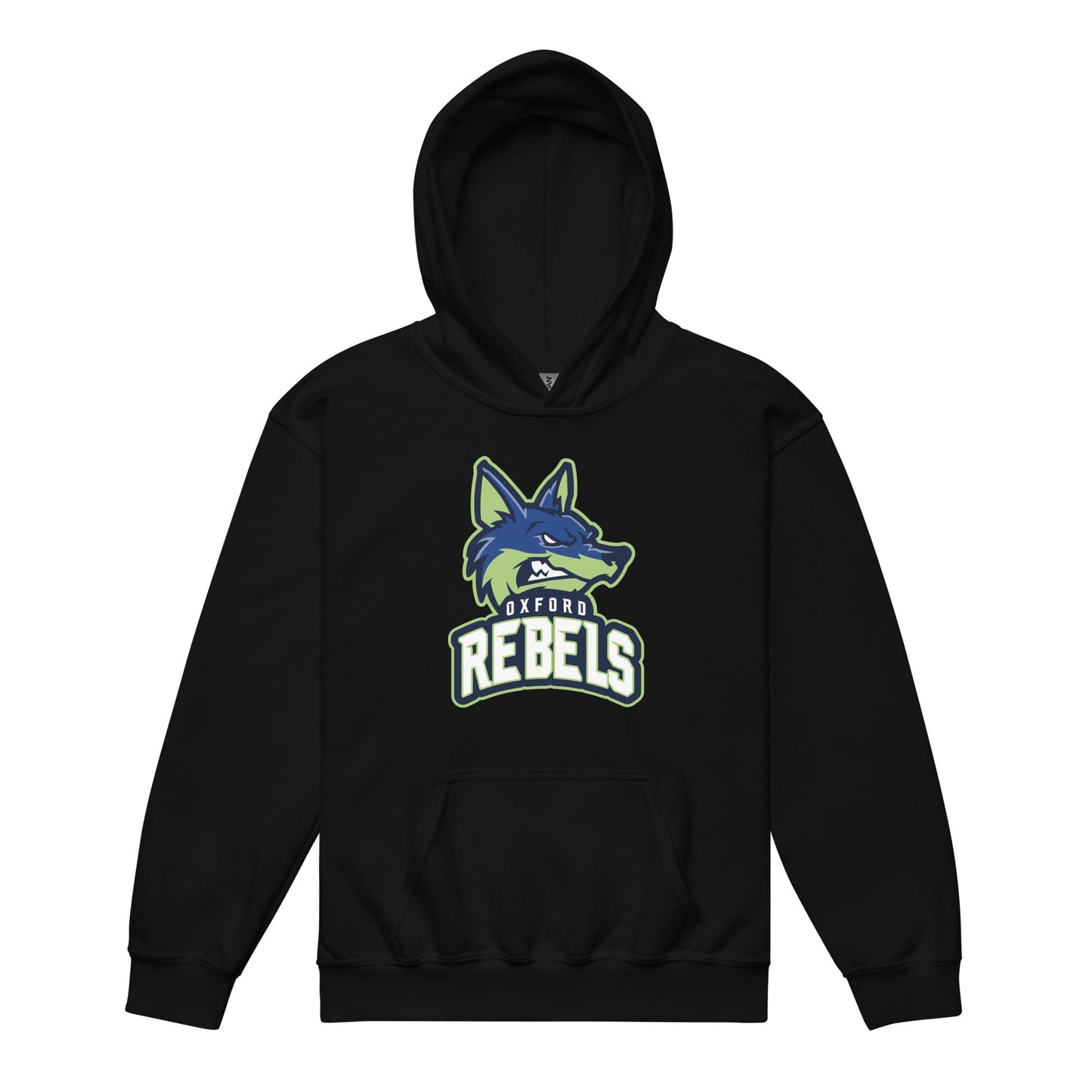 Classic | Youth Hoodie | Oxford Rebels 12U | Mascot Logo