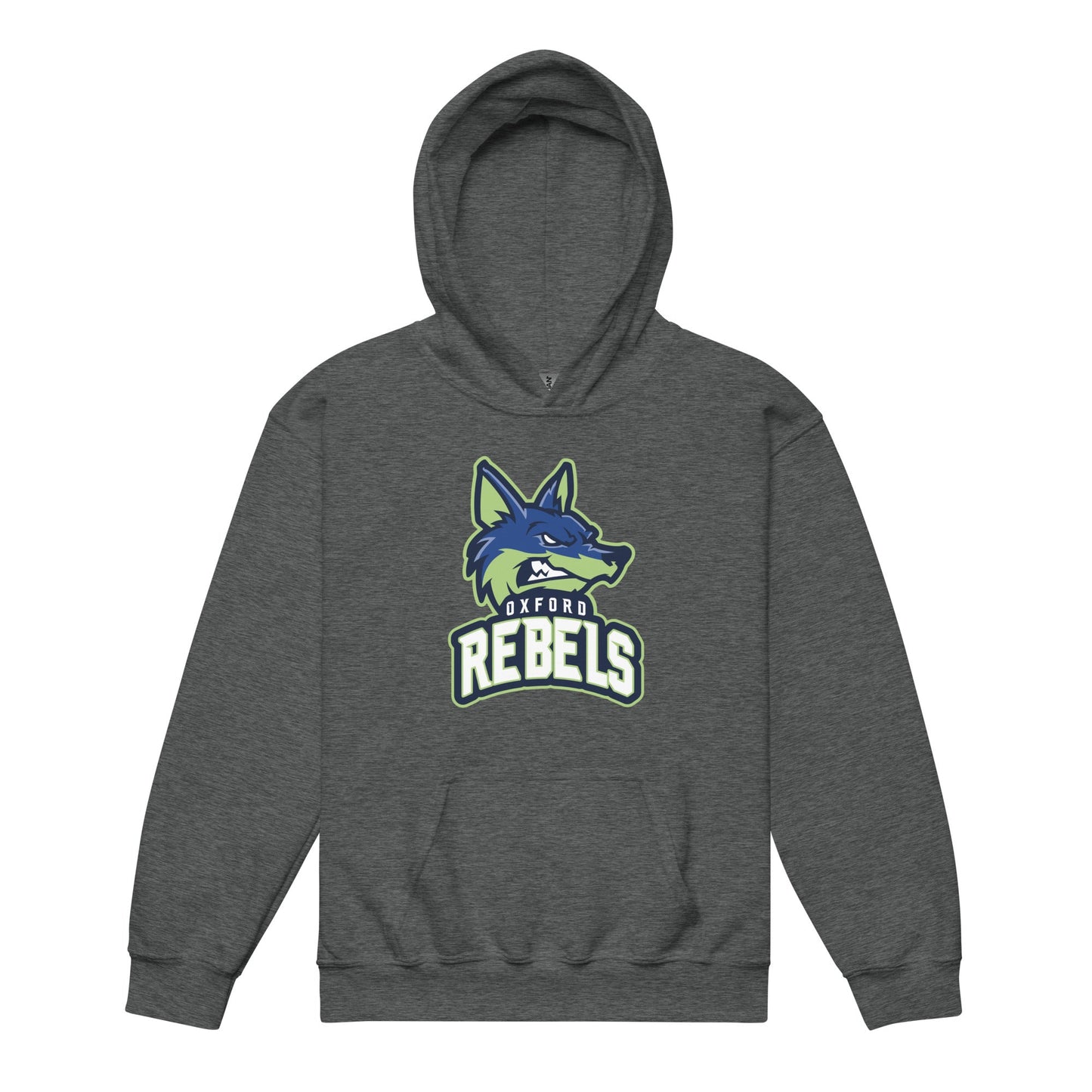 Classic | Youth Hoodie | Oxford Rebels 12U | Mascot Logo